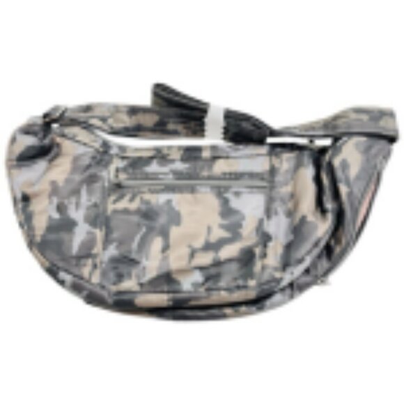 Lug Boomerang Sling Crossbody Bag Fanny-Pack Convertible Camo Brown Travel NWOT - Picture 2 of 11